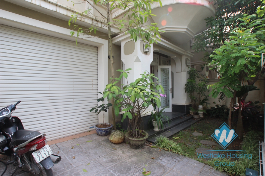 House with nice furniture available for rent in Ciputra compound, Tay Ho, Hanoi